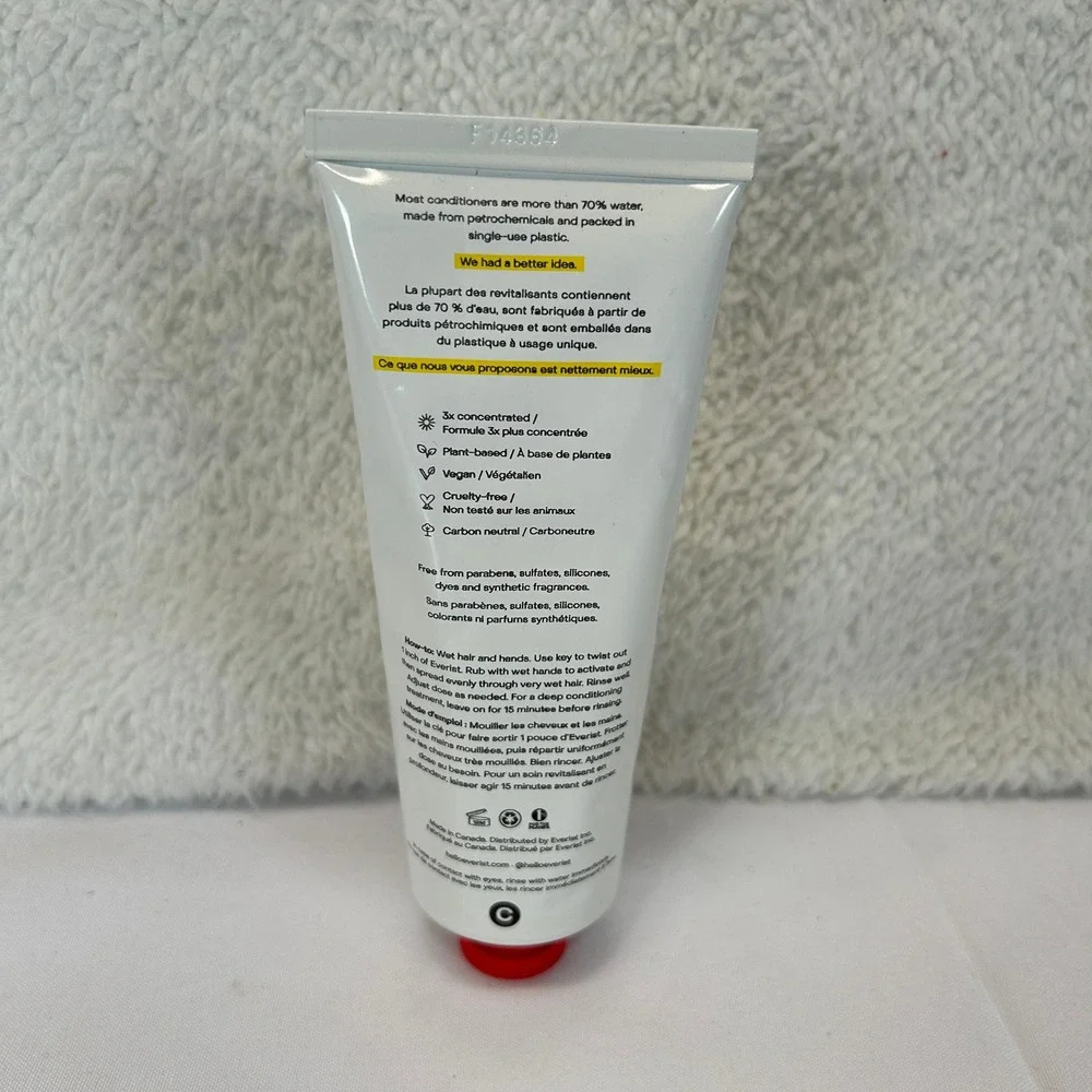 Everist The Conditioner Concentrate 100ml 3.4oz Vegan Waterless Hair Care NEW